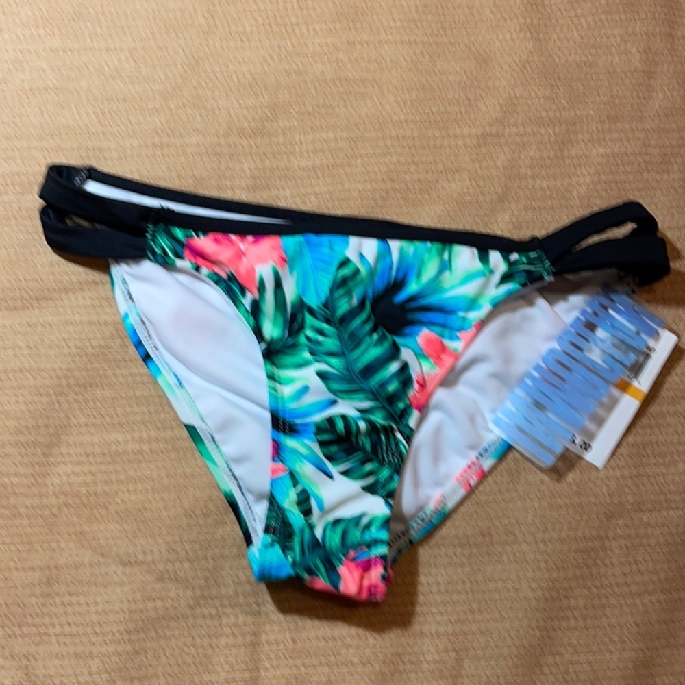 In Mocean Tropical Hipster Bikini Bottom Swimsuit Ladies Size S